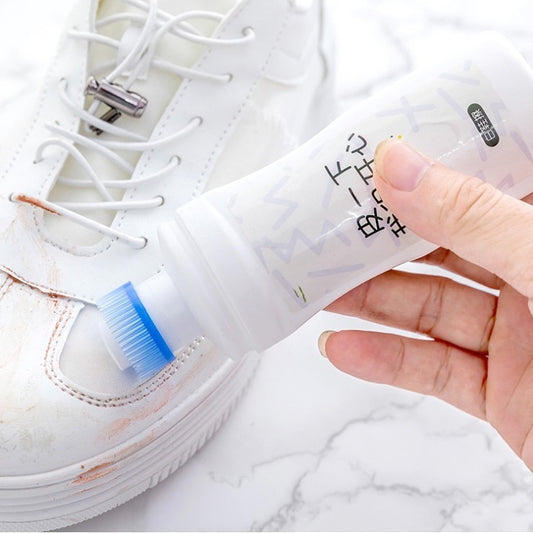 Pekanbaru HR- Plac Pemutih & Pembersih Sepatu & Sneakers / Cairan Pemutih Pembersih Sepatu Cleaner Shoes Whitening