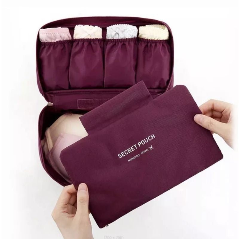 Pekanbaru Tas Pakaian Dalam /Bh Underwear Pouch Organizer Bag Travel Bra