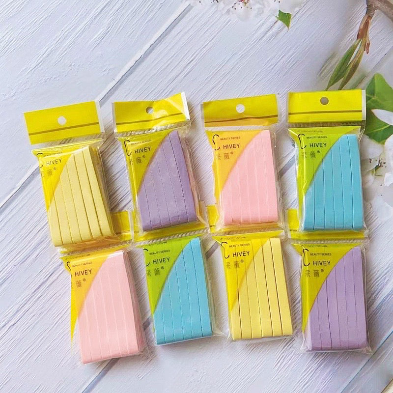 Pekanbaru HR- 1 LUSIN 12 BIJI - SPONGE FACIAL STICK / SPONS KENTANG FACIAL / SPONS FACIAL PEMBERSIH MUKA