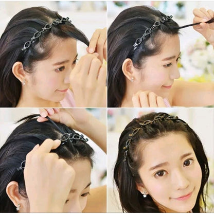 Pekanbaru Bando Rambut Klip Kekinian,Bando Kepang Jepit Poni