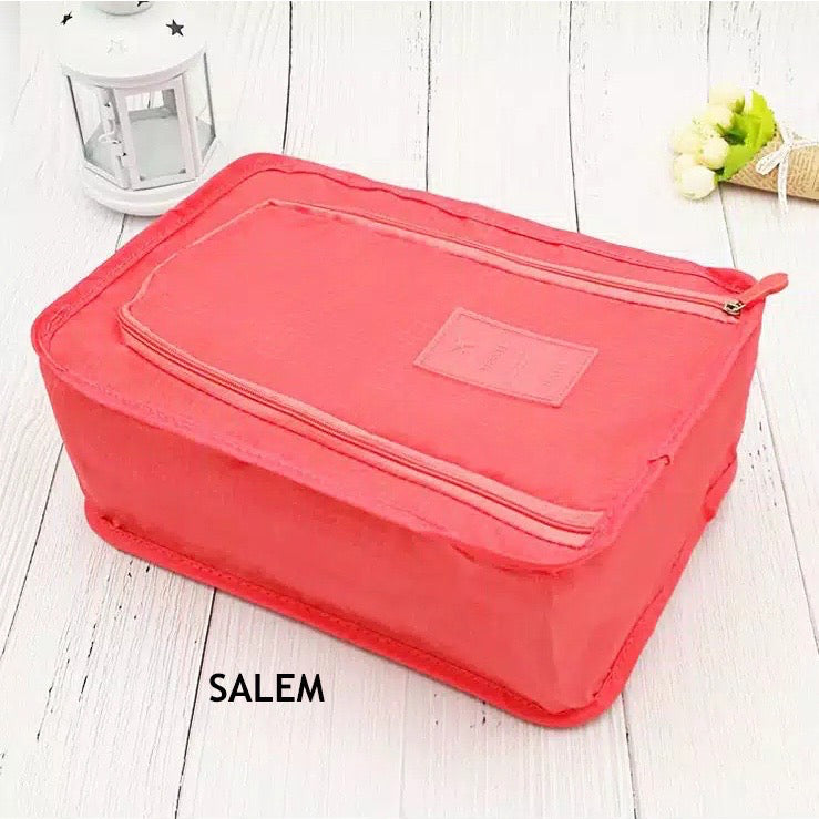 Pekanbaru HR- KOREA SHOES POUCH / TAS SENDAL SEPATU / SHOES BAG ORGANIZER