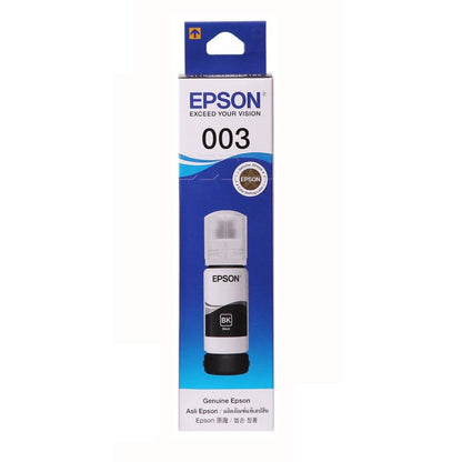 Pekanbaru Tinta Epson 003 Genuine (L1110/ L1210/ L1216/ L1250/ L1256/ L3100/ L3101/ L3110/ L3210/ L3150/ 3250/ L3256/ L5190/ L5290/ L5296)