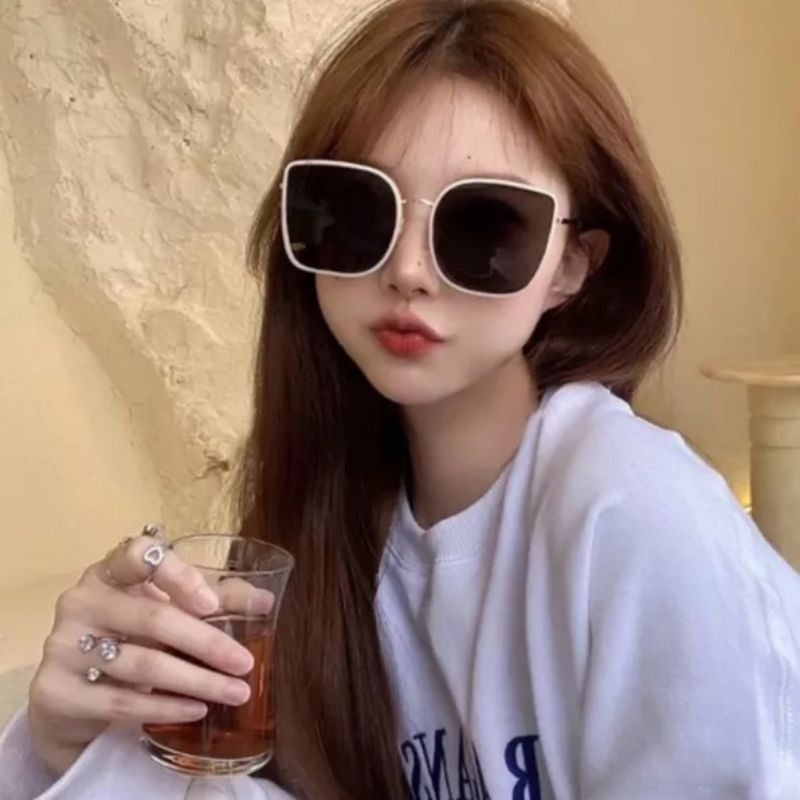 Pekanbaru Kacamata Anti Radiasi Korea Fashion Sunglasses Wanita & Pria Unisex