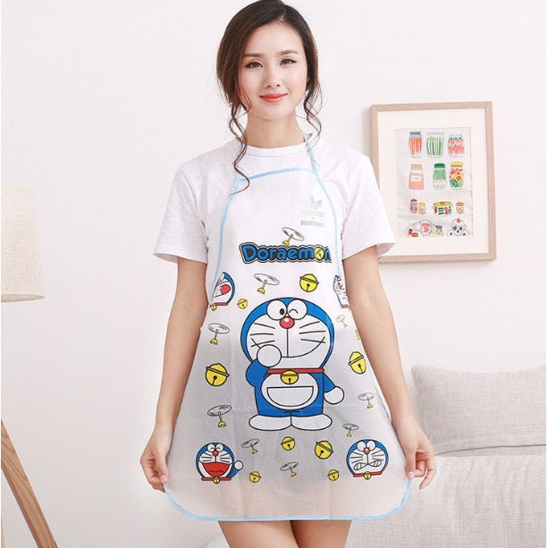 Pekanbaru HR-Celemek Apron Masak Dapur Anti Tahan Air Waterproof Jumbo Transparan Import