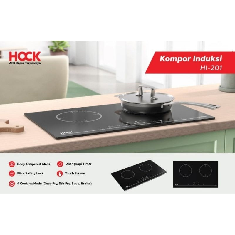 Pekanbaru Kompor Induksi Hock Hi-201 / Kompor Hock Induksi Hi 201 / Kompor Listrik