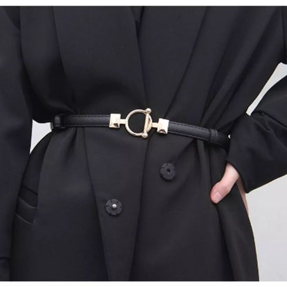 Pekanbaru Ikat Pinggang Gesper Belt Kecil Wanita Bahan Kulit Pu / Tali Pinggang Wanita / Gesper