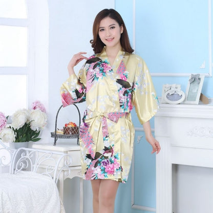 Pekanbaru Lingerie Seksi Kimono Set All Size Korea Style Set D-104