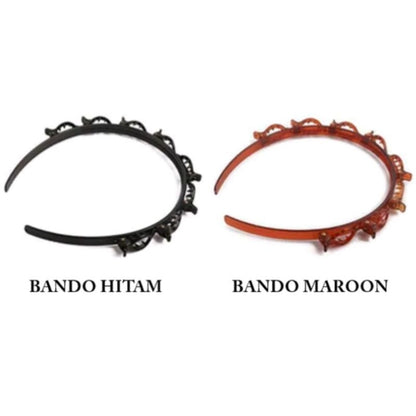 Pekanbaru Bando Rambut Klip Kekinian,Bando Kepang Jepit Poni