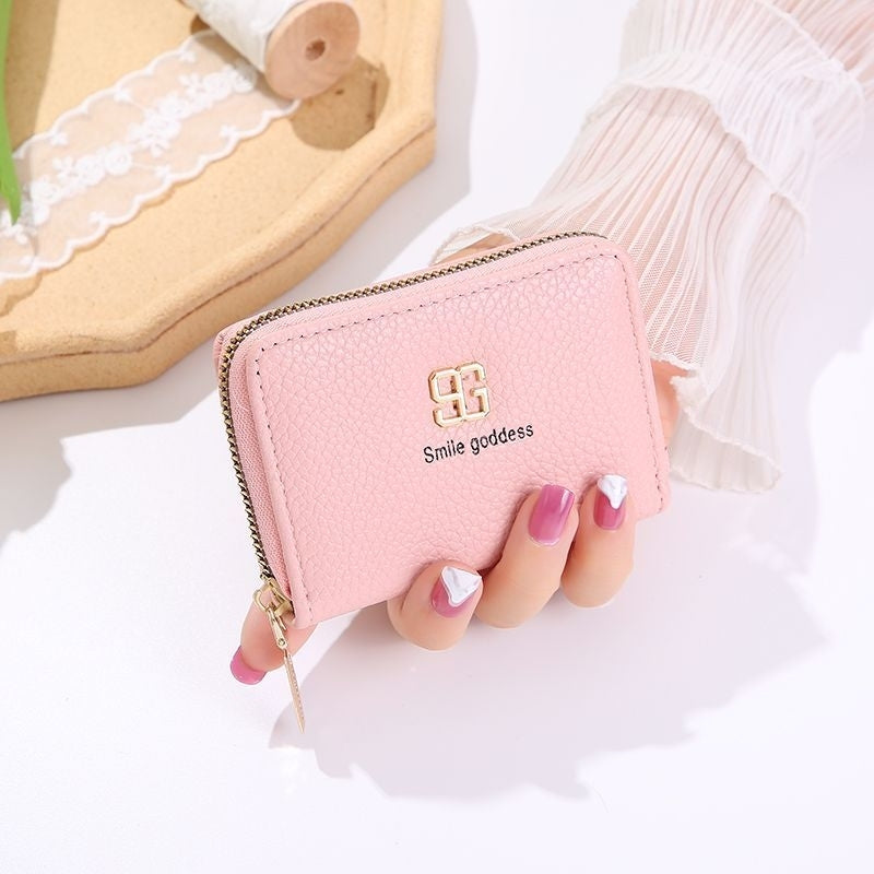 Pekanbaru Dompet Kartu Polos Wanita Kecil Import Dompet Kulit Korea Mini
