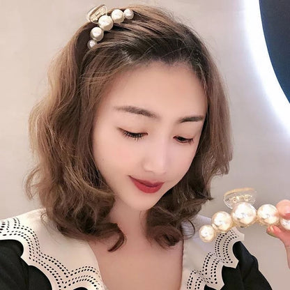 Pekanbaru Jepitan Mutiara Jedai Jepit Rambut Wanita Besar Aksesoris Fashion Korea