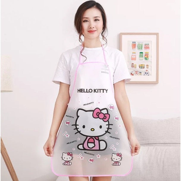 Pekanbaru HR-Celemek Apron Masak Dapur Anti Tahan Air Waterproof Jumbo Transparan Import