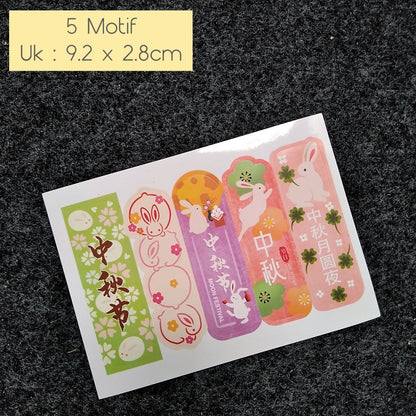 Pekanbaru Sticker Mooncake / Kue Bulan Per Lembar