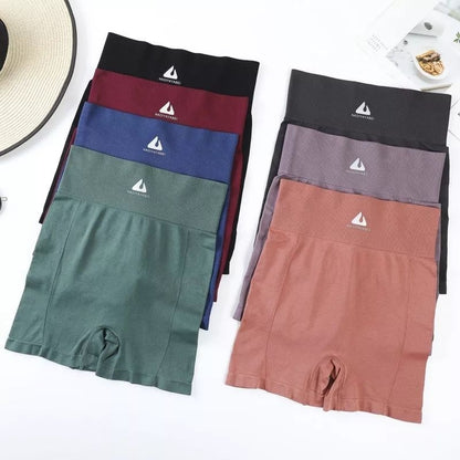 Pekanbaru Celana Legging Ketat Spandex High Waist Sepinggang Boxer Yoga Legging Sport Shot Sport
