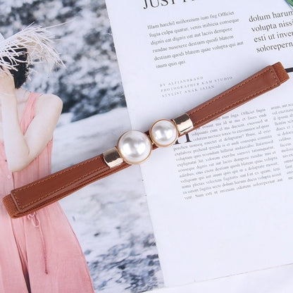 Pekanbaru Ikat Pinggang Gesper Belt Kecil Wanita Bahan Kulit Pu / Tali Pinggang Wanita / Gesper