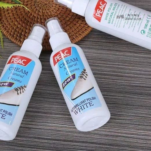 Pekanbaru HR- Plac Pemutih & Pembersih Sepatu & Sneakers / Cairan Pemutih Pembersih Sepatu Cleaner Shoes Whitening