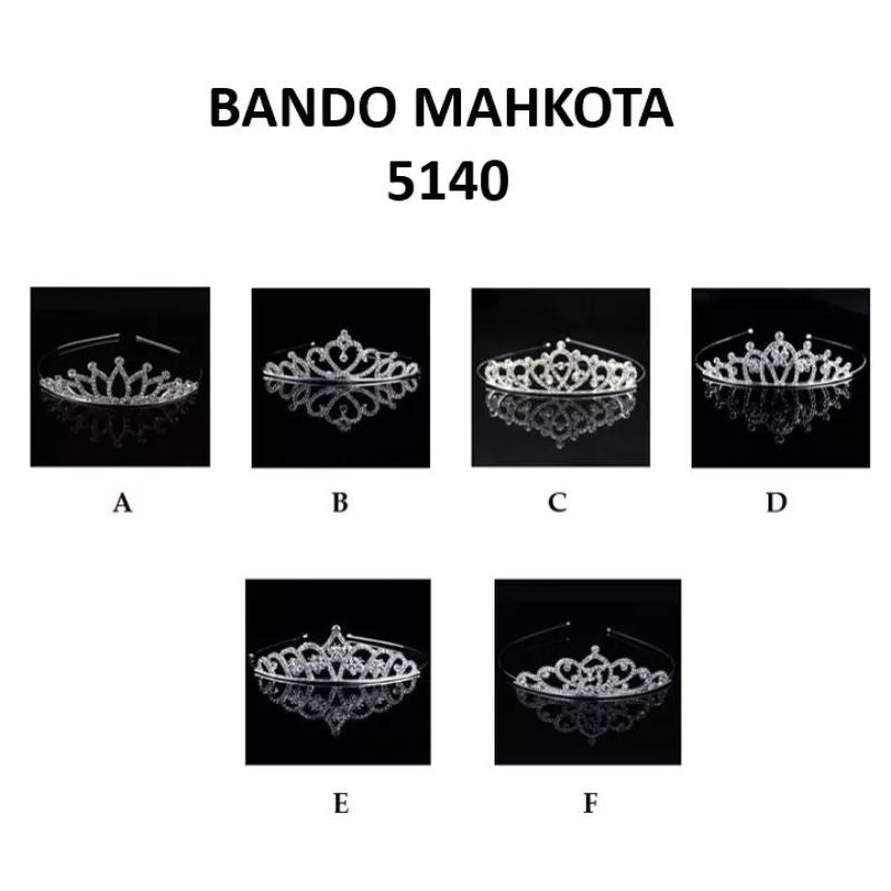 Pekanbaru Bando Mahkota Wanita Korea Fashion / Bando Anak / Bando