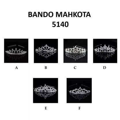 Pekanbaru Bando Mahkota Wanita Korea Fashion / Bando Anak / Bando