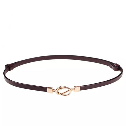 Pekanbaru Ikat Pinggang Gesper Belt Kecil Wanita Bahan Kulit Pu / Tali Pinggang Wanita / Gesper