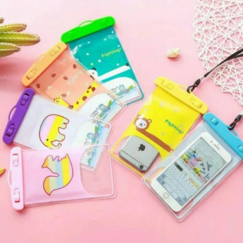 Pekanbaru Sarung Hp Waterproof / Waterproof Pouch Gantung / Pelindung Hp Anti