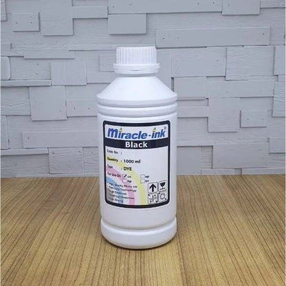 Pekanbaru Tinta Miracle Canon 1 Liter (Black/ Magenta/ Cyan/ Yellow)