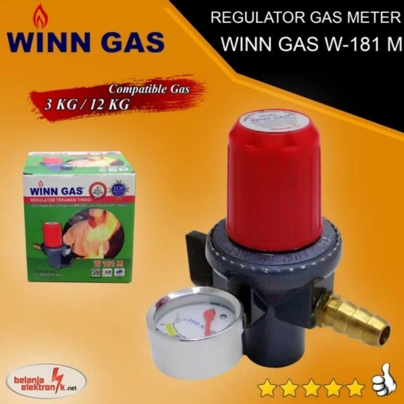 Pekanbaru Regulator Winn Gas Tekanan Tinggi W 181 M / W 181 Nm / High Presure