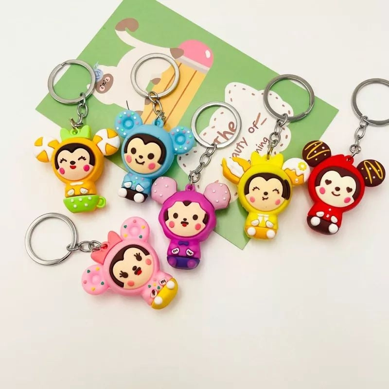 Pekanbaru Gantungan Kunci Premium/Unicorn/Bear/Cartoon