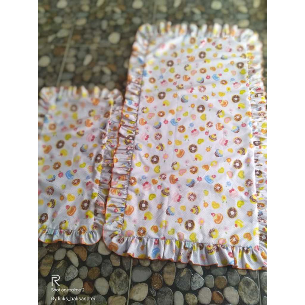 Pekanbaru Sarung Bantal Cinta Katun Ukuran 45 x 95 cm Sarung Bantal Imut 28 x 56 cm Home Made
