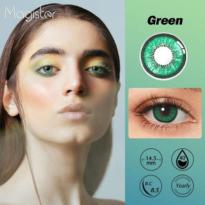 Pekanbaru Softlens Cosplay, Koleksi Lensa Seni Gotik, Diameter: 14.50Mm Anime Hantu