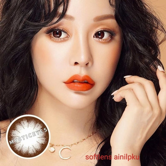 Pekanbaru Softlens Big Eyes By Mysticeyes 14.5 Normal Softlens Soflen Soflents Lens