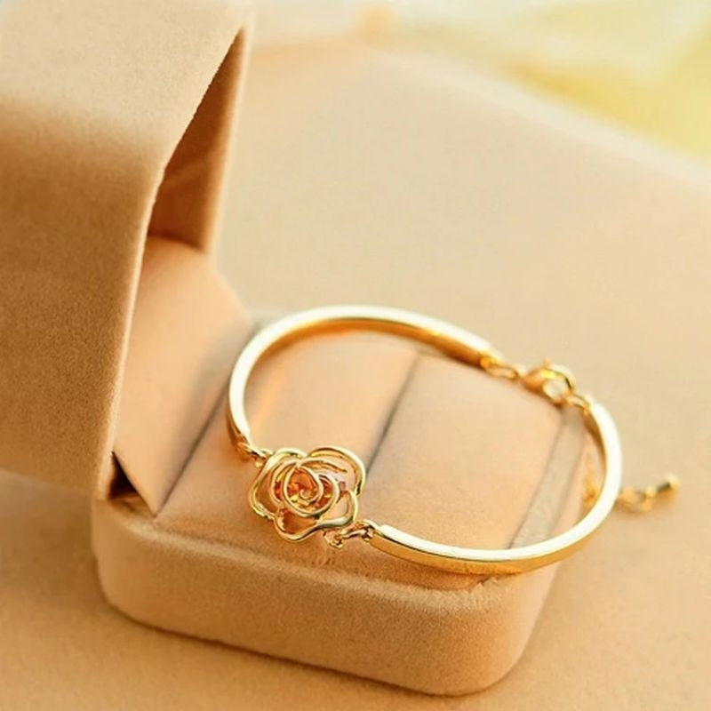 Pekanbaru Gelang Bracelets Fashion Swan Cuff Bracelet With Zircon Women Animal Bird