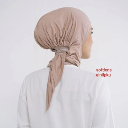 Pekanbaru Ciput Ninja Talireal Picturematt Spandeks/Jersey Premium Hijab