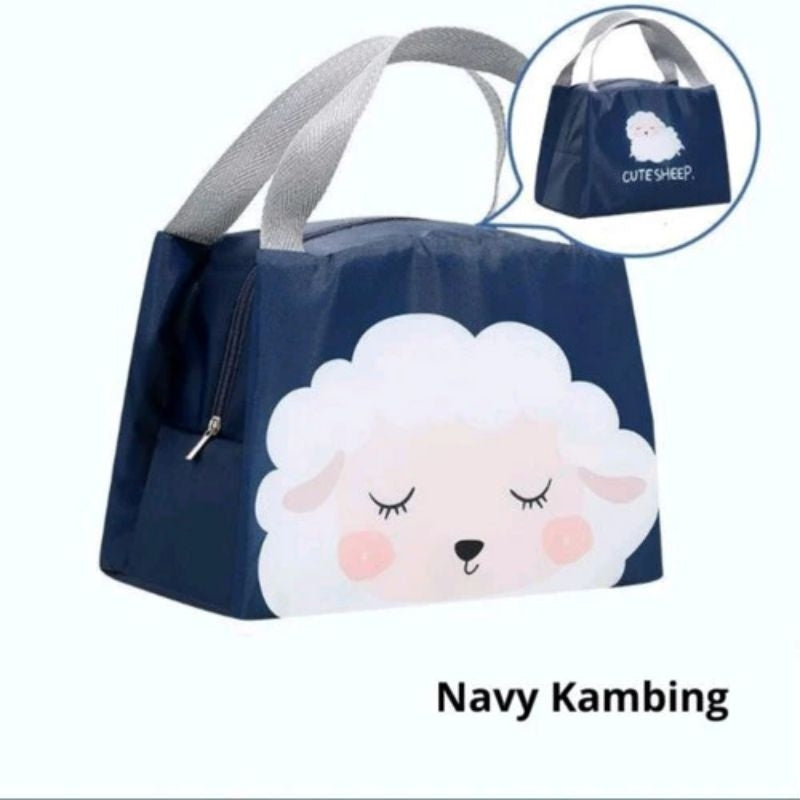 Pekanbaru Tas Bekal Makanan Makan Anti Air Makanan Bento Elegan Aluminium Foil Lunch Bag Anti Basah