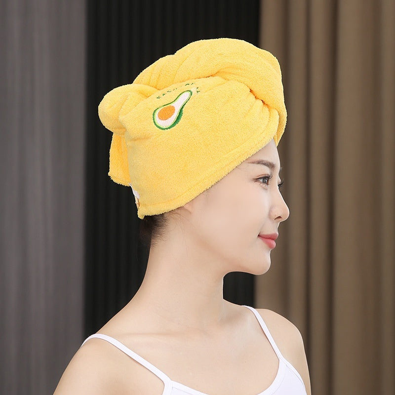 Pekanbaru [TQ] Handuk Keramas Pengering Rambut Wanita Cepat Kering Fashion Anduk Kepala Magic Towel Hair Towel