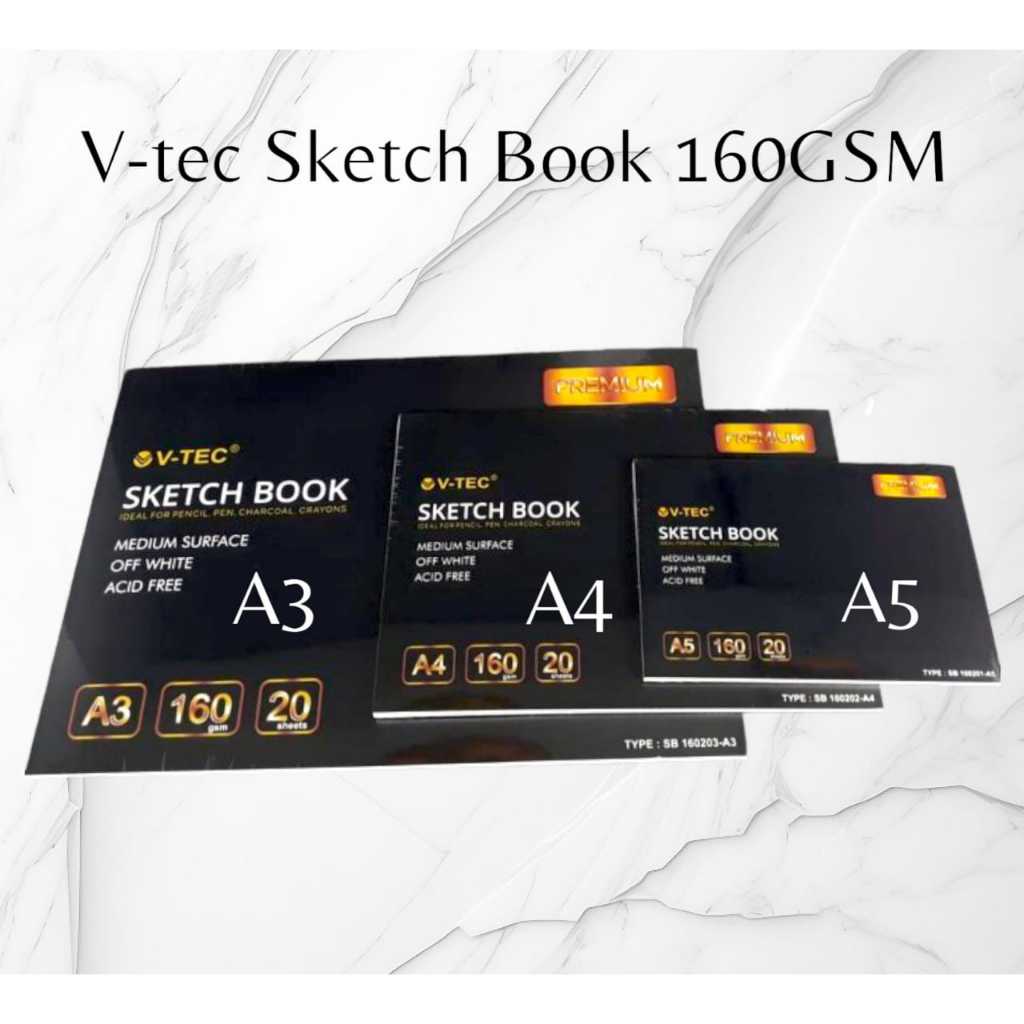 Pekanbaru V-Tec Sketch Boox Medium Semua Ukuran