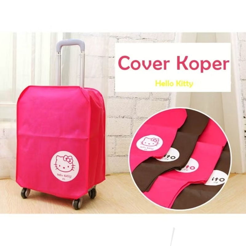 Pekanbaru Pelindung Koper Anti Gores /Grosiran Luggage Cover Transparant Cover Pelindung Koper Transparan Ukuran