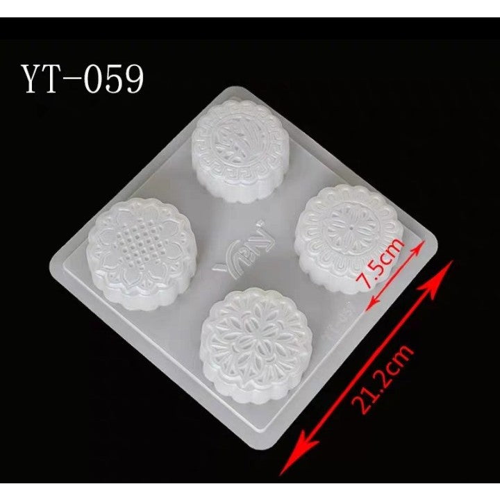 Pekanbaru Cetakan Agar Plastik Mooncake / Kue Bulan Per Pcs
