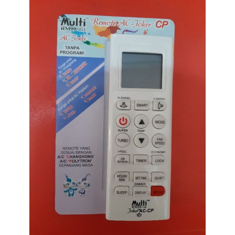 Pekanbaru Remote Ac  Polytron Changhong / Remot Ac Multi