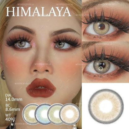 Pekanbaru Softlens Himalaya By Mysticeyes 14.0Mm Normal 14.00 Diameter Kecil