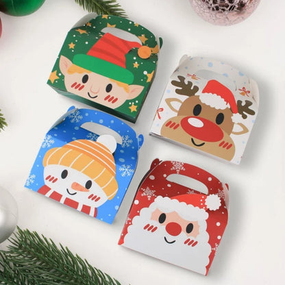 Pekanbaru Christmas Hampers Box / Kotak Hampers Natal Gable Warna Warni