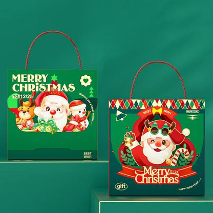 Pekanbaru Christmas Hampers Bag / Kotak Hampers Natal Handle Tali 17X5X17Cm