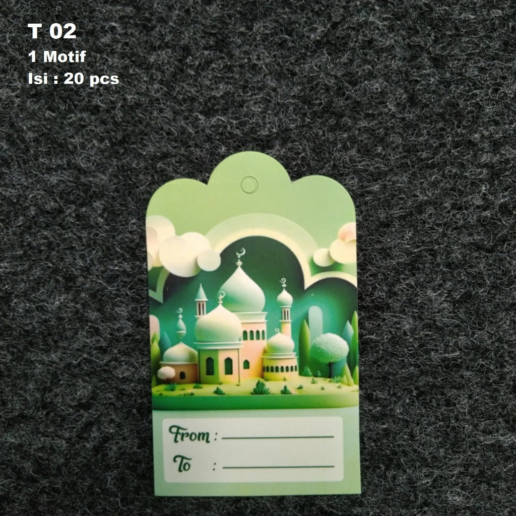 Pekanbaru Hang Tag Idul Fitri / Lebaran Per Pack