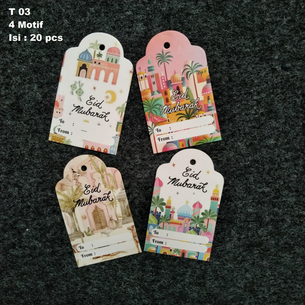Pekanbaru Hang Tag Idul Fitri / Lebaran Per Pack