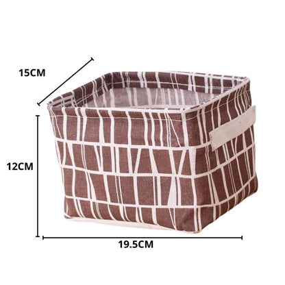 Pekanbaru Desktop Storage Box Keranjang Penyimpanan Serbaguna / Tempat