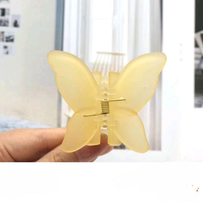 Pekanbaru Jedai Rambut Motif Kupu Kupu Warna / Jepitan Rambut Butterfly