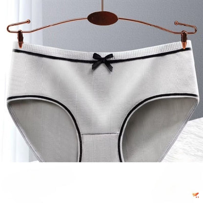 Pekanbaru Celana Dalam Wanita - Underwear Cewek Polos List Hitam Pita - Celana
