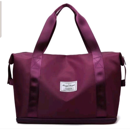 Pekanbaru Travel Bag Duffle Bisa Lipat/ Tas Travel Gym Bag Tas Fitness Waterproof