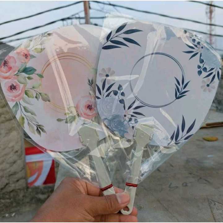 Pekanbaru Souvenir Pernikahan Kipas Bunga Shabby