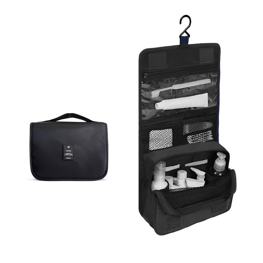 Pekanbaru HR- TAS KOSMETIK MANDI GANTUNG Travel Bag Storage Make Up TAS KOSMETIK MANDI GANTUNG Tas Penyimpanan Kosmetik Perlengkapan Mandi Pouch Makeup Wanita Serbaguna Traveling Original Bahan Tebal