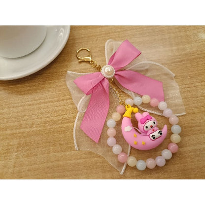 Pekanbaru Gantungan Kunci Pita Kuromi Sanrio