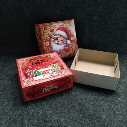 Pekanbaru Christmas Hampers Box / Kotak Hampers Natal Spring 22X22Cm